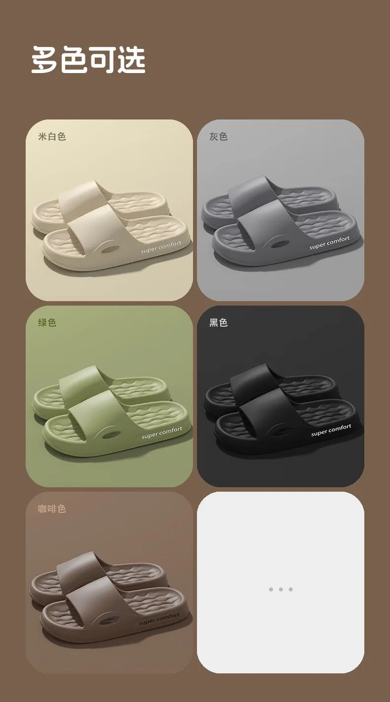 Fashion Men's Summer Lightweight EVA Indoor Outdoor Sandals Slides