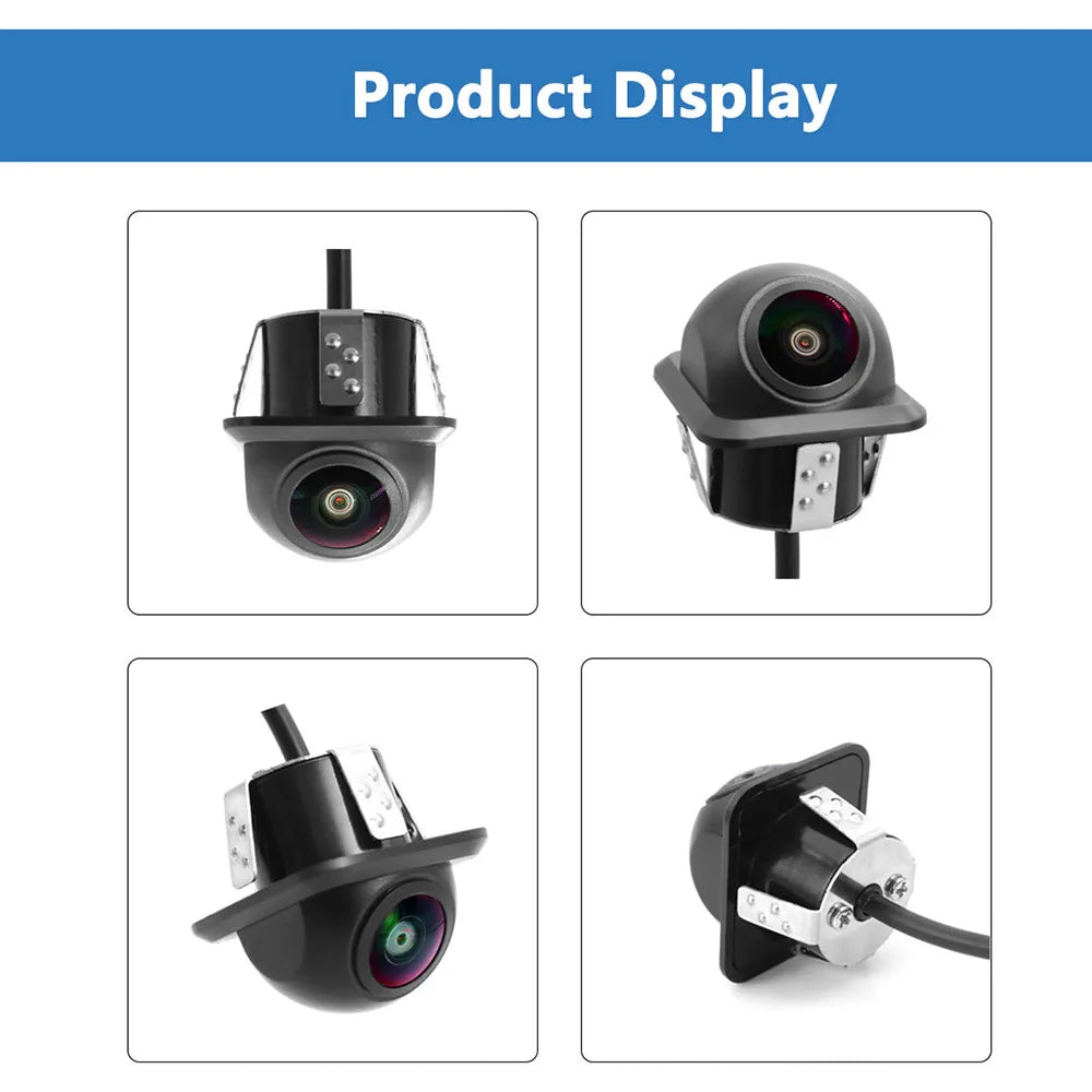 SMARTOUR Car Rear View Camera Night Vision Waterproof 170 Degree HD Video Fish Eye Lens