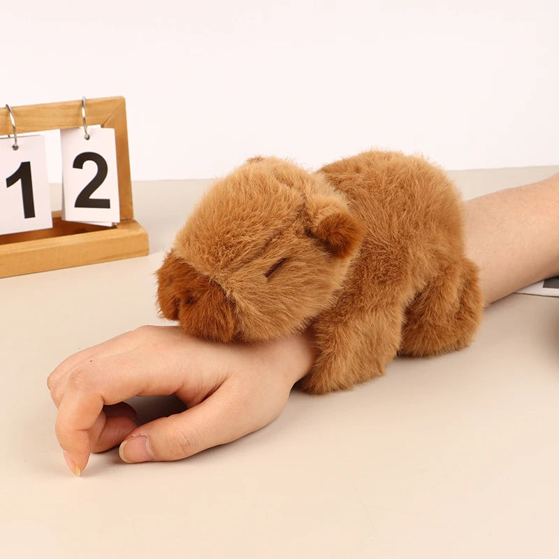 Bracelet Wrist Lying Down Doll Capybara Plush Toy Cute