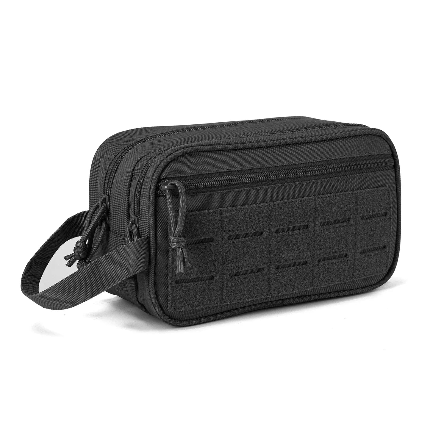 Tactical Toiletry Bag for Men Multifunctional Hygiene Organizer Travel Shaving Kit and Makeup Pouch