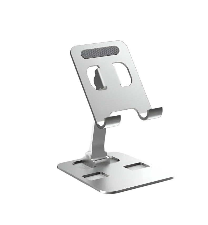 Soporte universal para tableta portátil de aleación de aluminio para iPad, soporte para tableta, soporte ajustable y flexible para teléfono móvil
