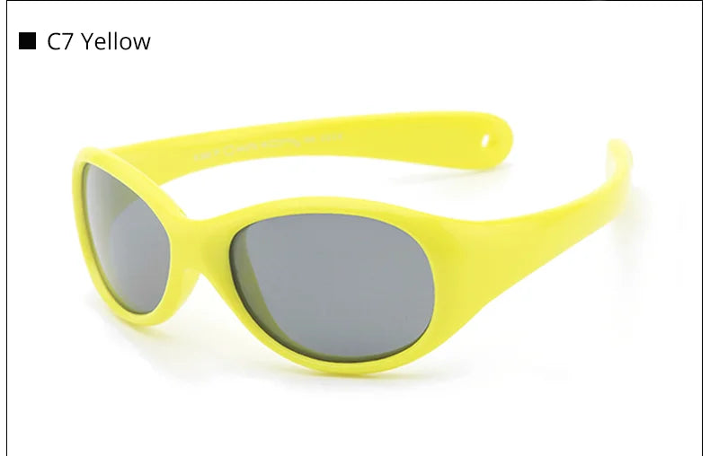 TWO Oclock Unbreakable Baby Sunglasses 0-2 Years Polarized UV Protection