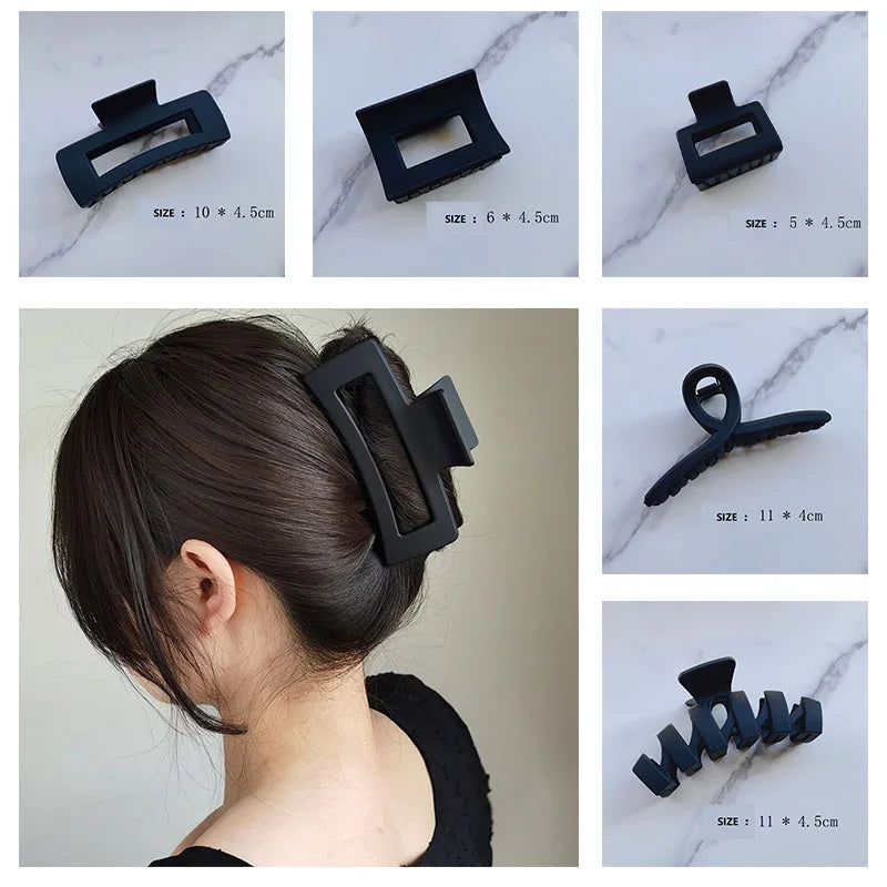 Large Flower Hair Clip for Ladies - Japanese Korean Accessory