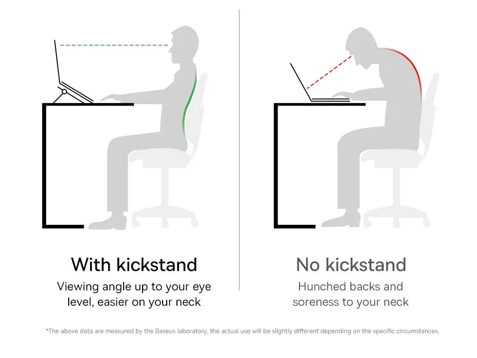 Baseus Foldable Laptop Stand Adjustable Riser Cooling Bracket