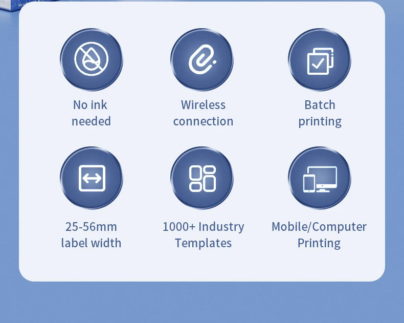 Niimbot B1 Mini Portable Thermal Printer Bluetooth Label Maker