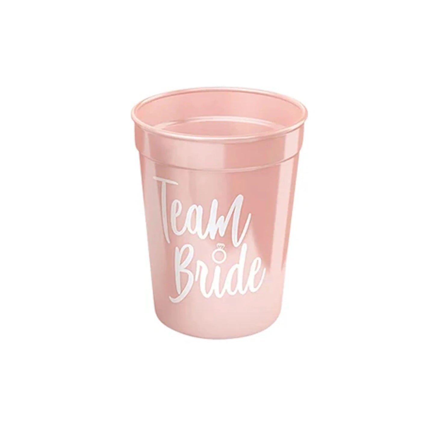 Bachelorette Party Team Bride Plastic Drinking Cups Set for Bridal Shower and Hen Party Supplies