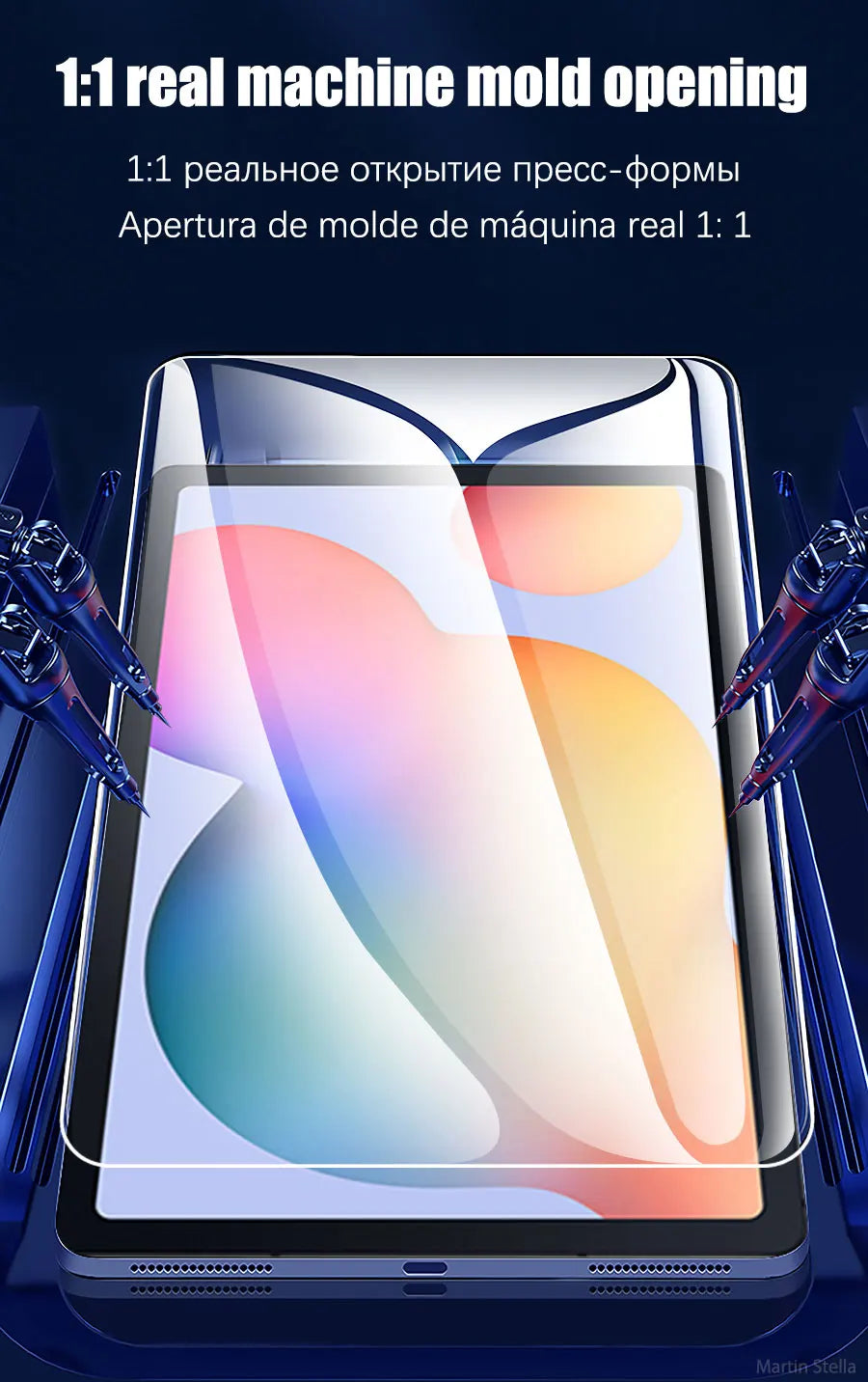 2 protectores de pantalla de vidrio templado para Samsung Galaxy Tab S8 Ultra Plus S6 Lite S7 Fe A7 Lite A8 S9 A9, accesorios para tabletas