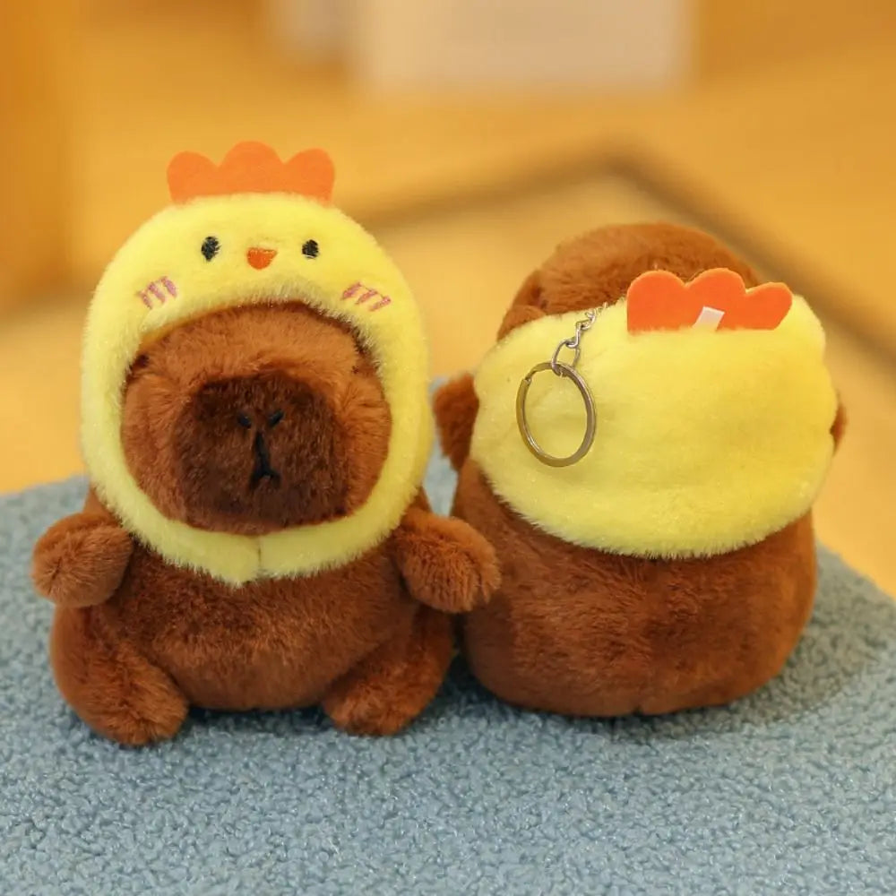 Multicolor Capibara Doll 10-13cm Plush Toy Kawaii Gift