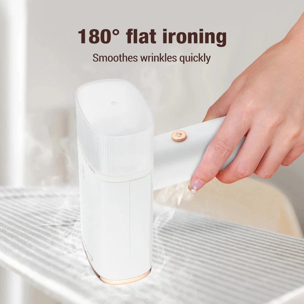 Portable Handheld Garment Steamer 130ml Fast Heat 1000W Ideal for Home and Travel