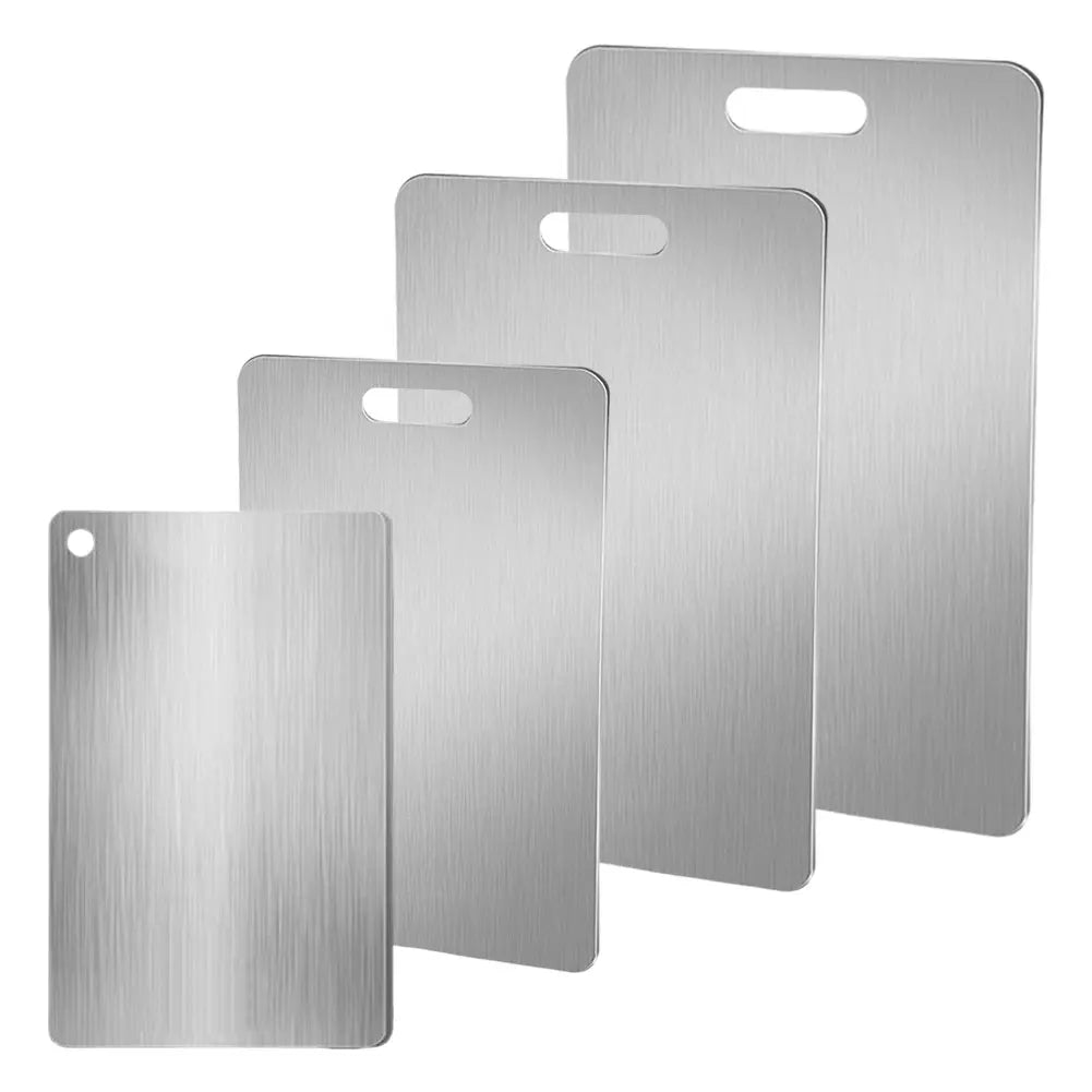 Stainless Steel Double Sided Cutting Board Easy To Clean