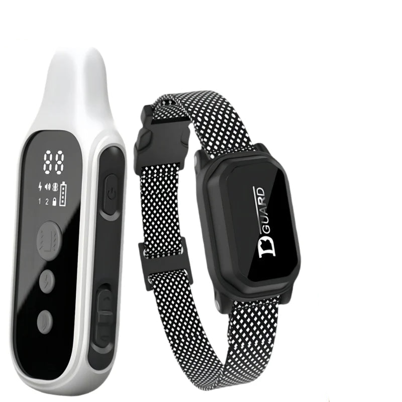 800m Waterproof Rechargeable Digital Dog Training Collar with Remote Control and LCD Display for All Sizes