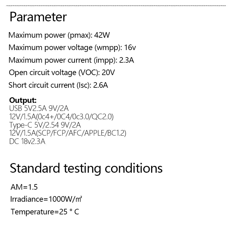 Solar Panel Kit Complete Camping 1000W Portable Charger 18V for Car Boat Caravan