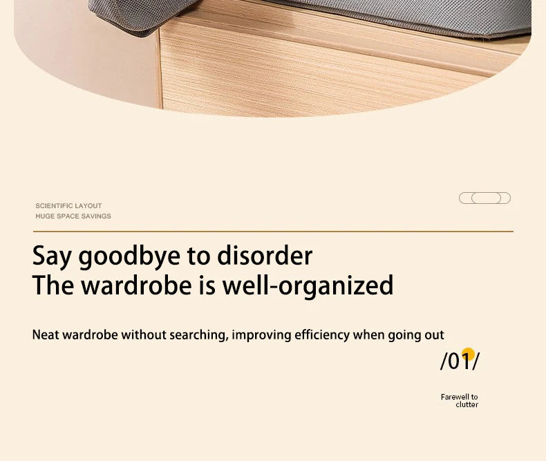 1pc Foldable Clothes and Miscellaneous Storage Box with Steel Frame