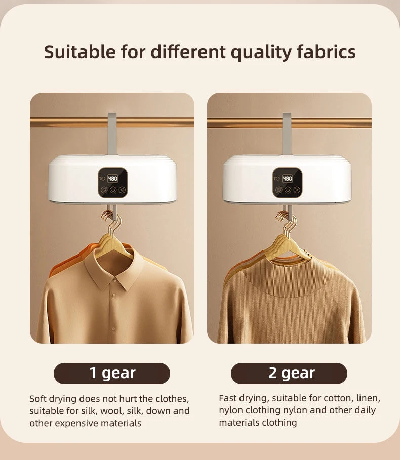 Multifunctional Portable Compact Foldable Electric Dryer Machine