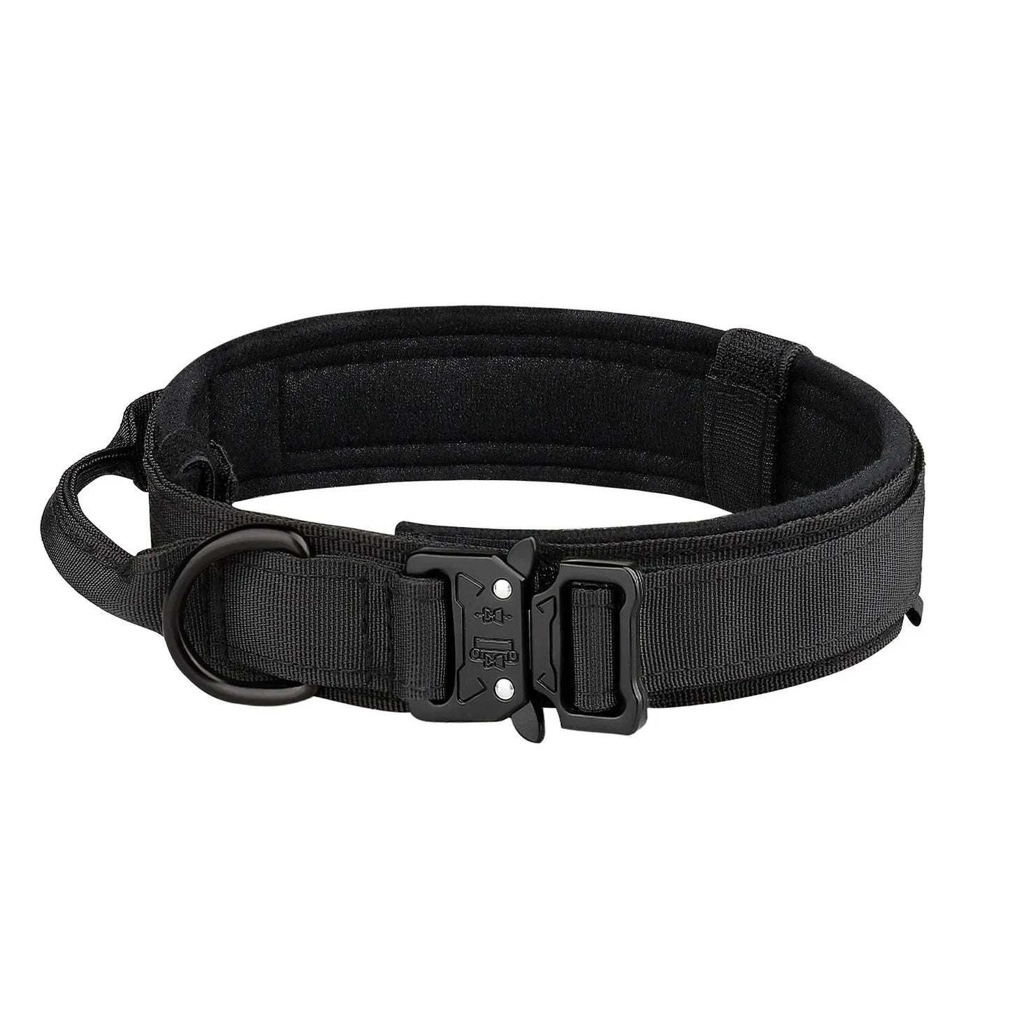 Pet Products Outdoor Tactical Dog Collar Nylon Metal Buckle for Medium and Large Dogs