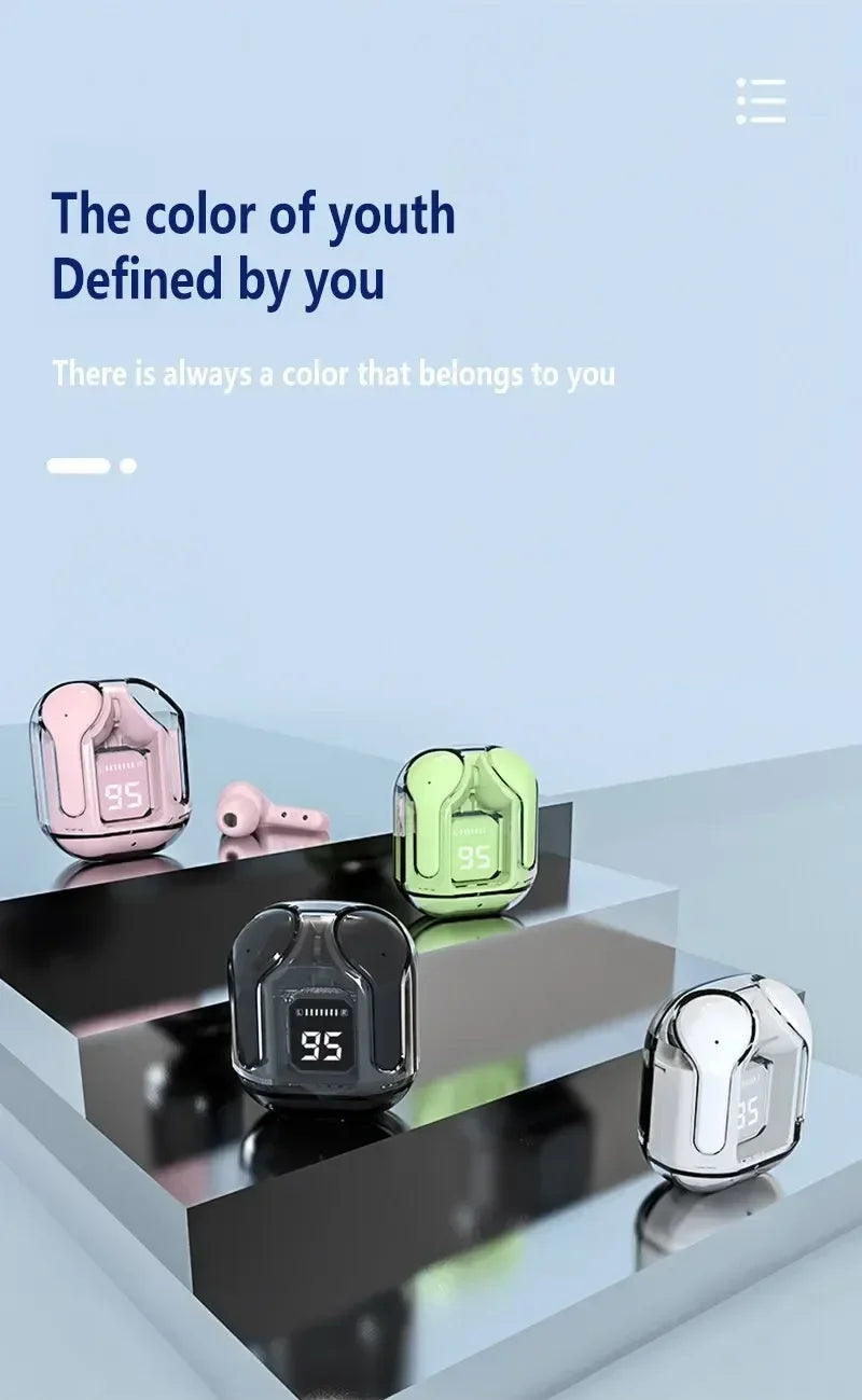 Original T2 Wireless Bluetooth Earphone HIFI Stereo Sound LED Display for Xiaomi