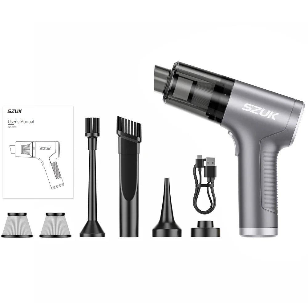 Cordless Mini Vacuum Cleaner for Home and Car Lightweight Portable Handheld Blower