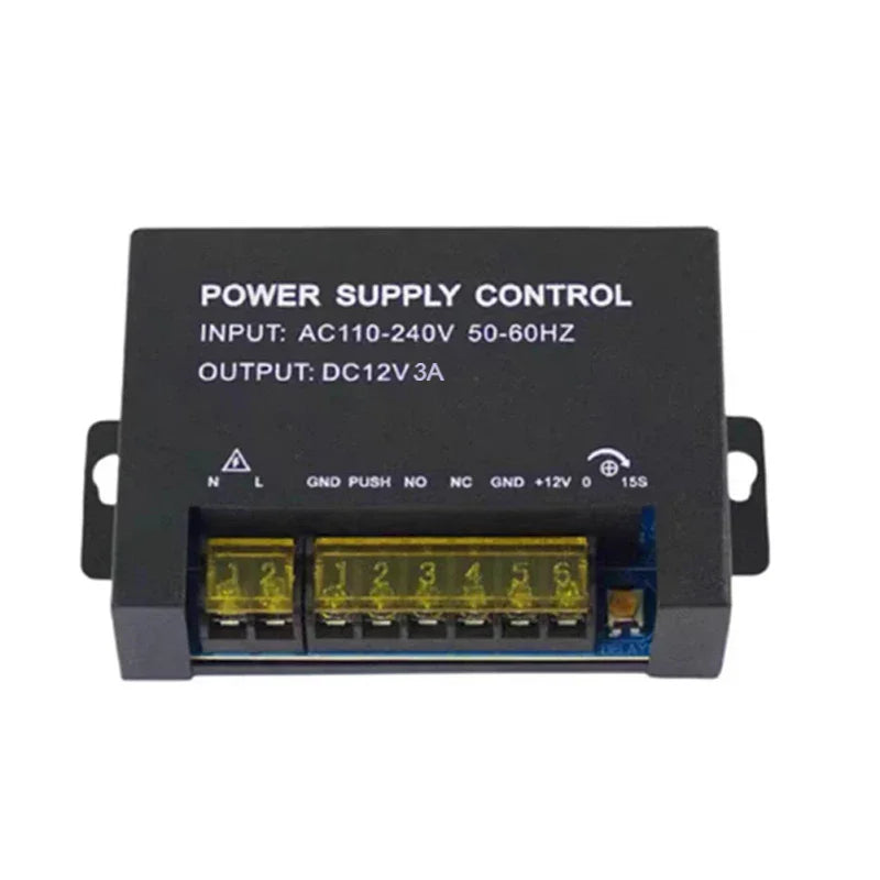 DC 12V Door Access Control Power Supply Switch 3A 5A for Electric Lock RFID Fingerprint Systems