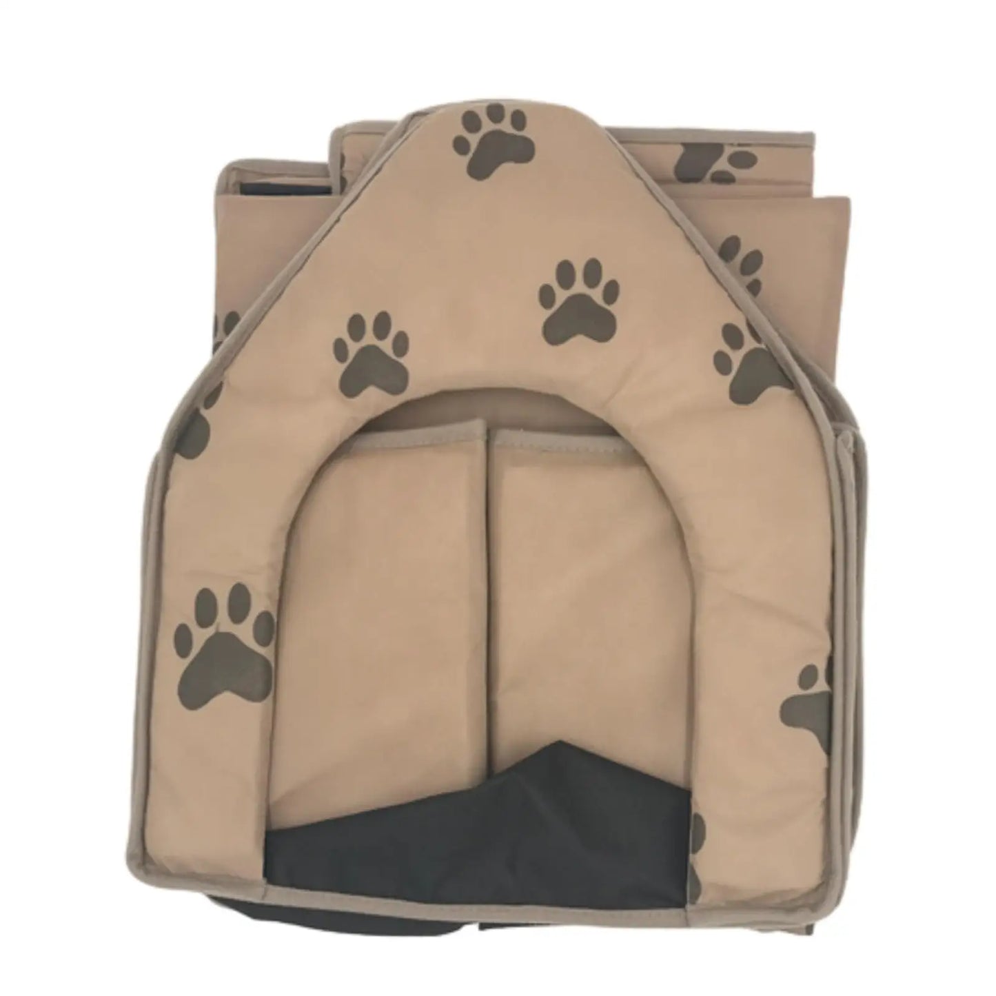 Portable Pet Dog Cat Puppy Soft House Bed Cat Footprint House Tent Kennel