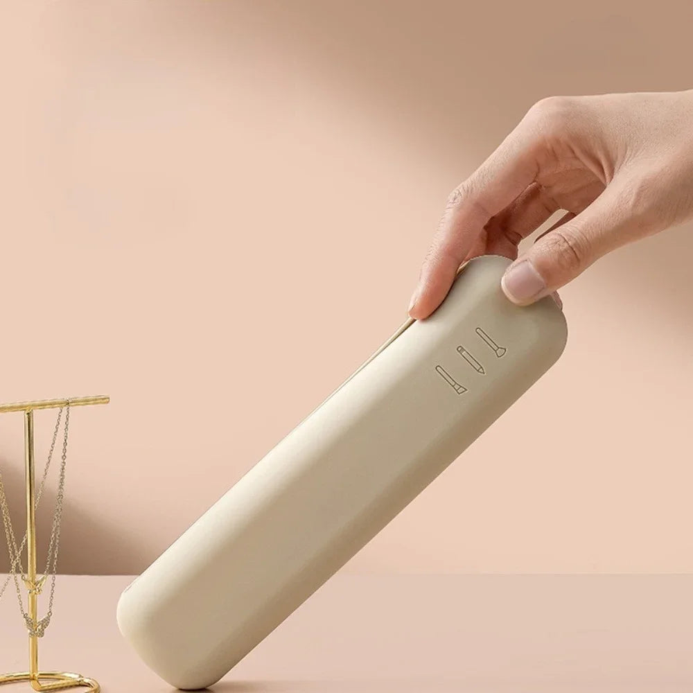 Travel Makeup Brush Holder Silicone Waterproof Case for Women