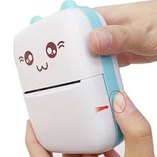 Mini Photo Pocket Printer Portable Ink-free Thermal 57mm Wireless BT 200dpi for Android iOS
