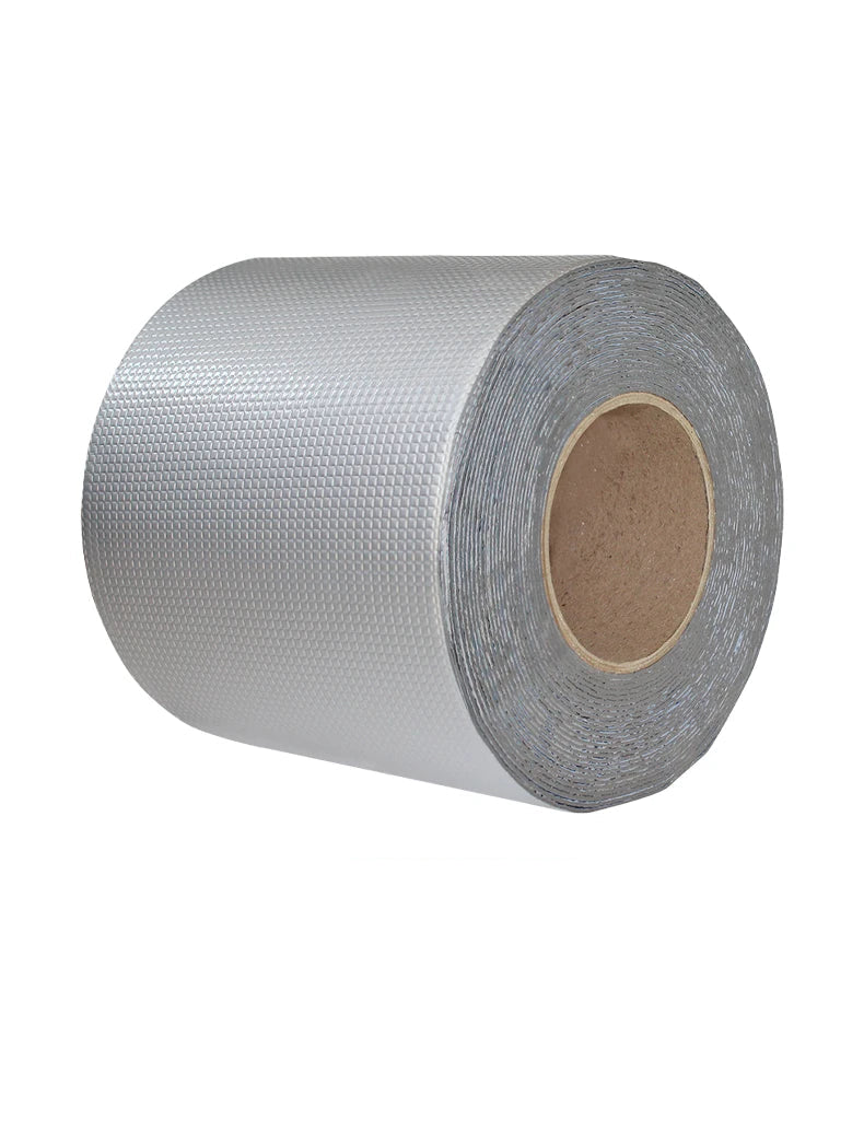 Waterproof Tape High Temperature Resistance Aluminum Foil Butyl Tape for Wall Pool Roof Duct Repair