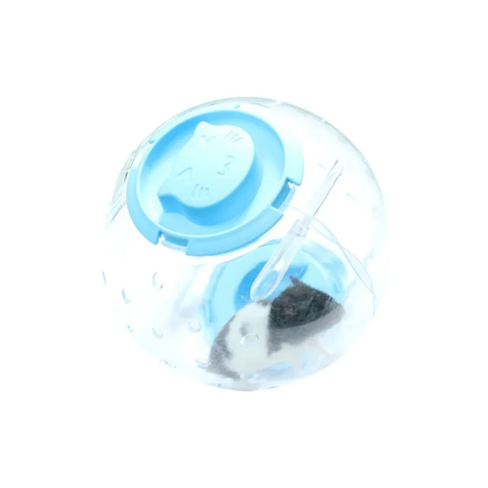 Sports ball grounding device, transparent hamster running ball, small animal pet supplies, porous breathable hamster ball