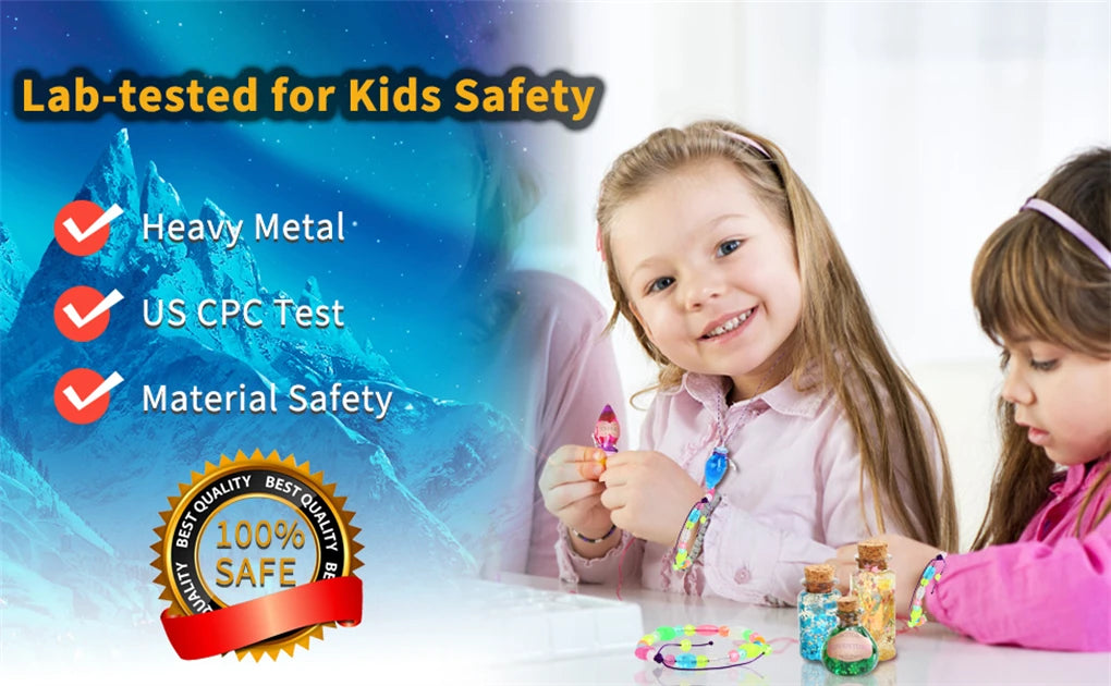 DIY Fairy Magical Potions Kit for Kids - Color Changing and Freezing Potions Art Craft Science Experiment Set