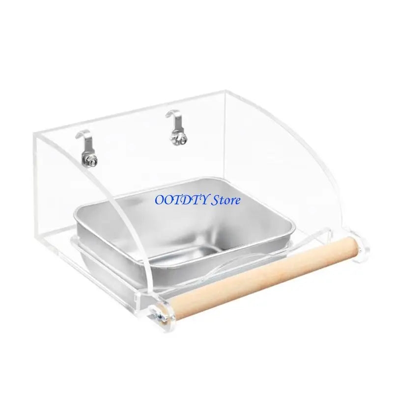 367A Bird Cage Feeder Water Dispenser Parakeet Container Foraging Toy