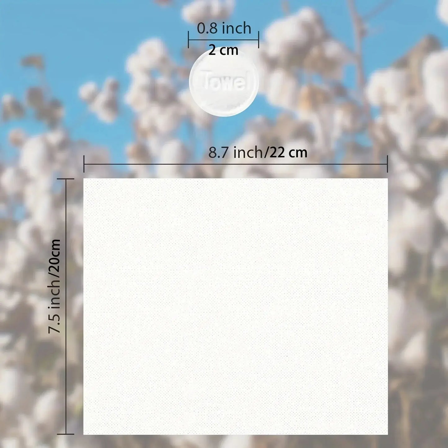 150 toallas comprimidas portátiles desechables para limpieza facial, toallitas de mano comprimidas suaves, toallitas de maquillaje no tejidas