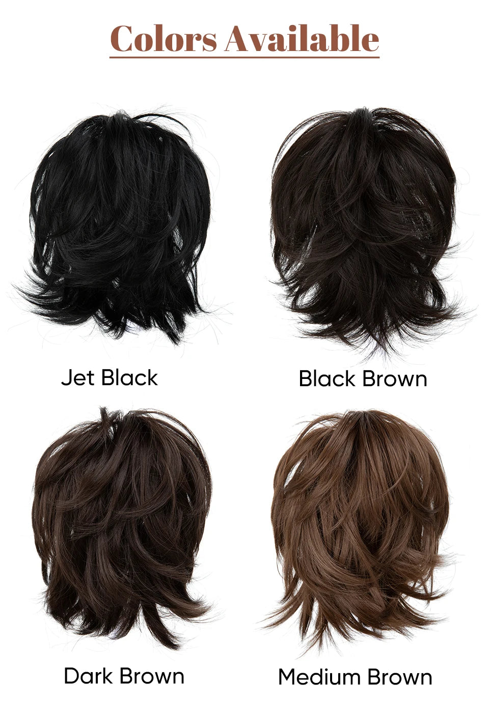 Premium Synthetic Claw Clip Ponytail Extension Hairpiece for Women P025