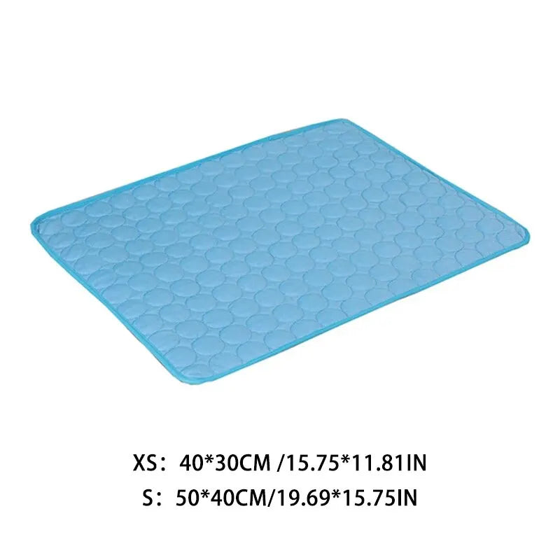 Pet Ice Mats Summer Cooling Sleeping Pad for Small Dogs and Cats