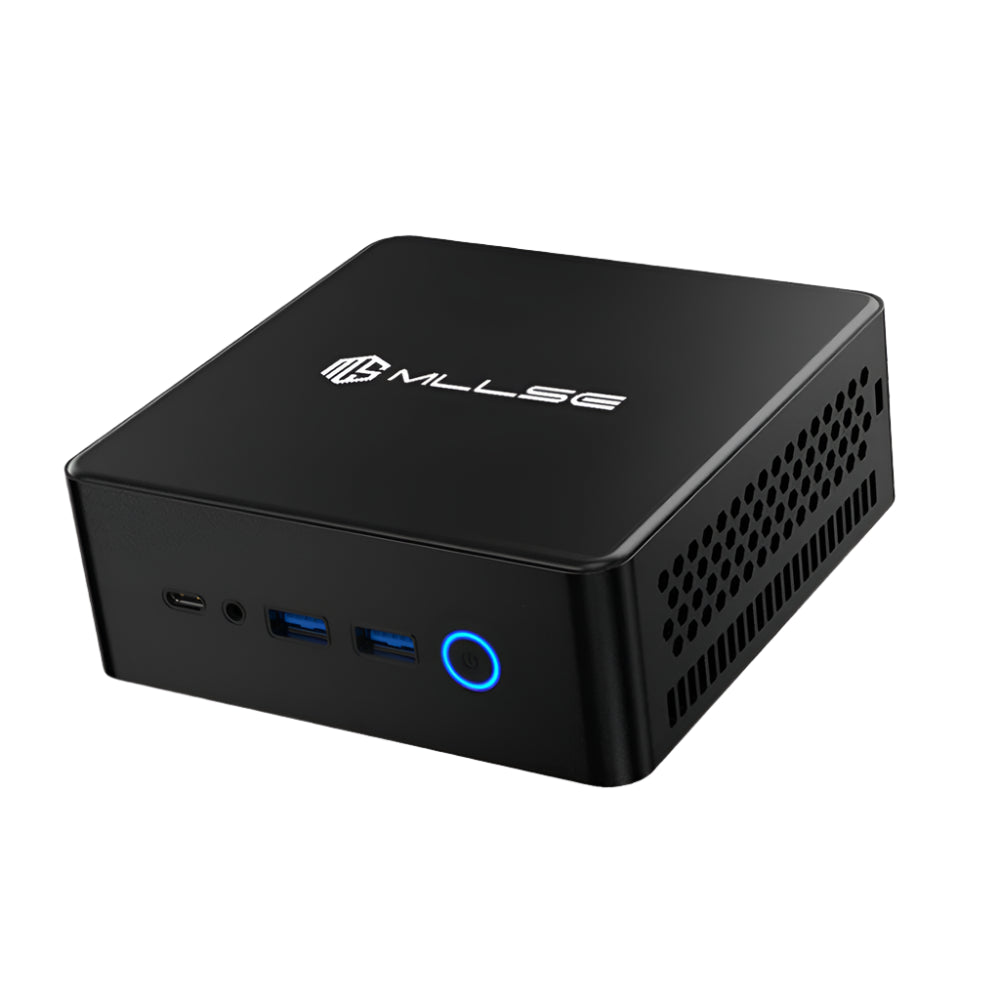 Computadora de escritorio para juegos MLLSE K2 Mini PC AMD Ryzen 7 7735HS 8C/16T DDR5 16 GB RAM 1 TB ROM SSD Windows 11 Pro BT5.0 WiFi5