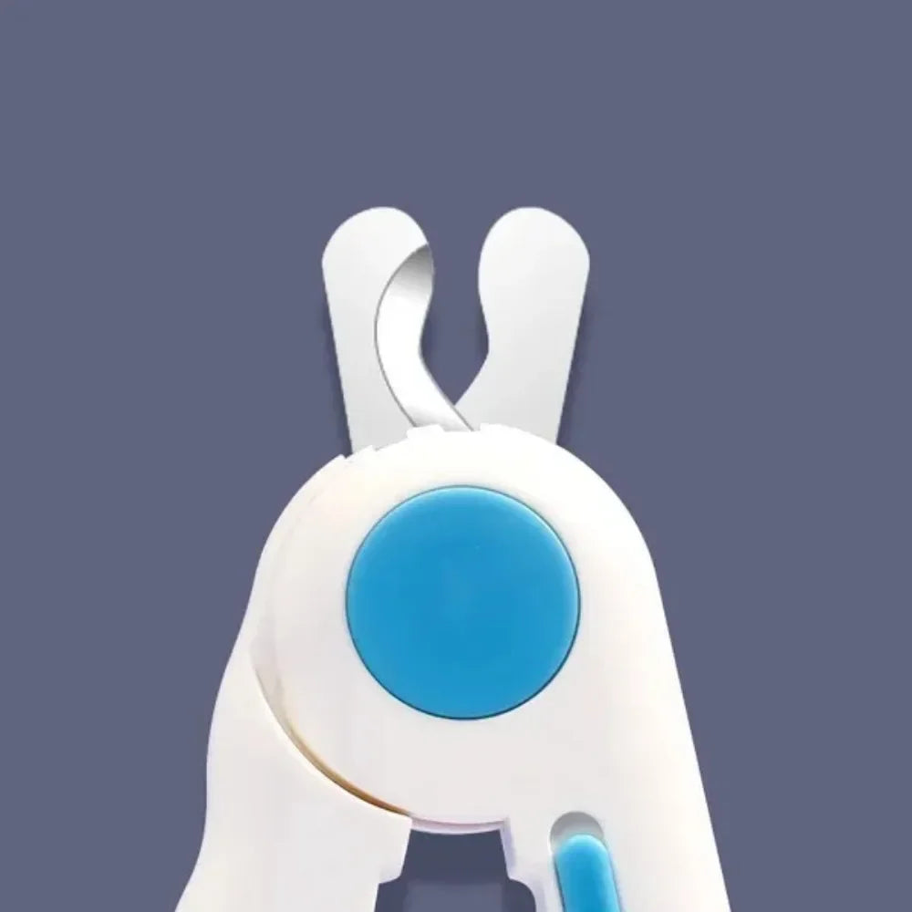 Professional Pet Nail Clipper with LED Light for Cats and Small Dogs - Safe and Easy Claw Grooming Tool