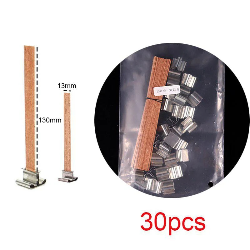 DIY Wax Core 61 M Long Cotton Woven Candle Lamp Wick Kit