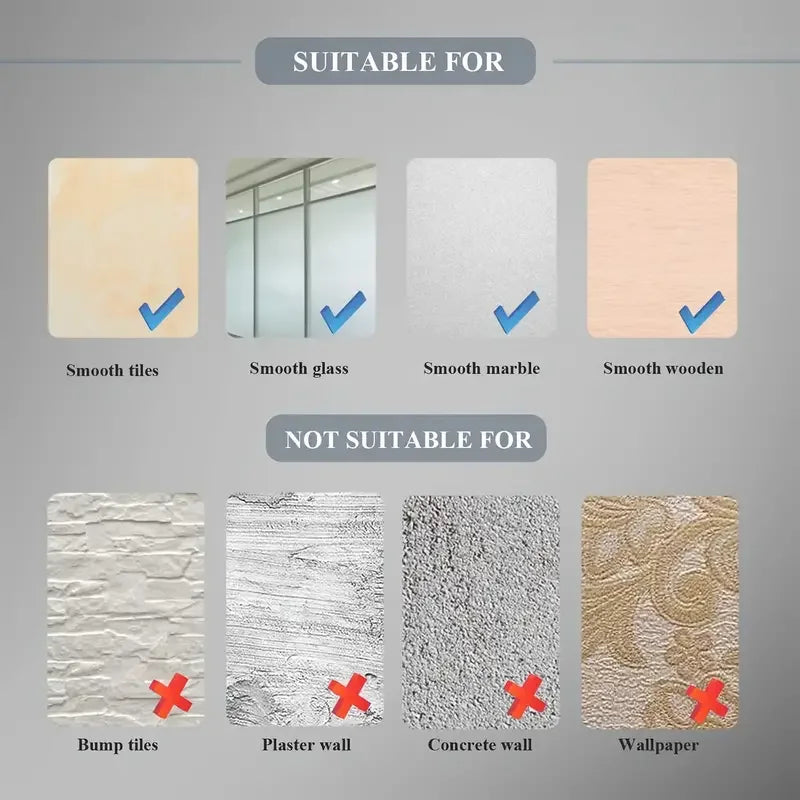 1Pcs Universal Showerhead Holder Wall Mounted Punch Free Adjustable Bathroom Accessory