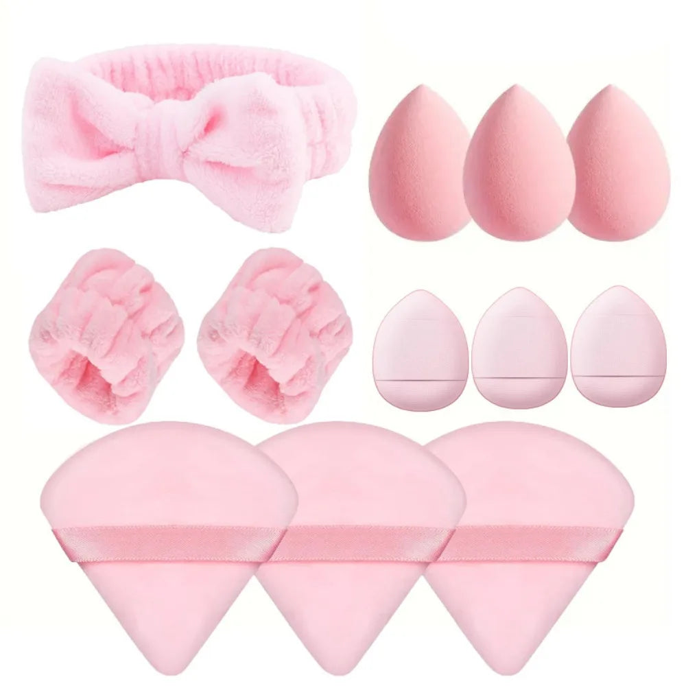 12/15Pcs Makeup Sponge Blender Set with Accessories for Flawless Foundation