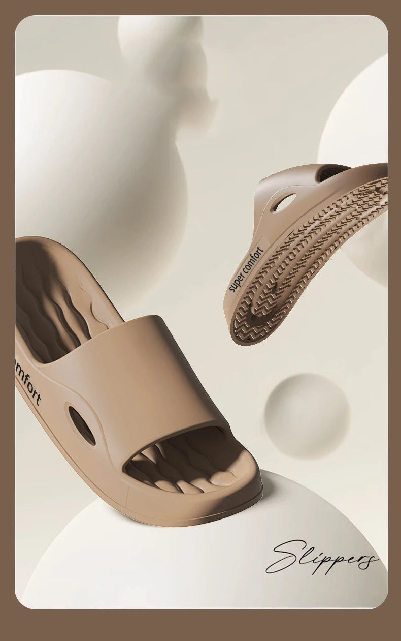 Fashion Men's Summer Lightweight EVA Indoor Outdoor Sandals Slides