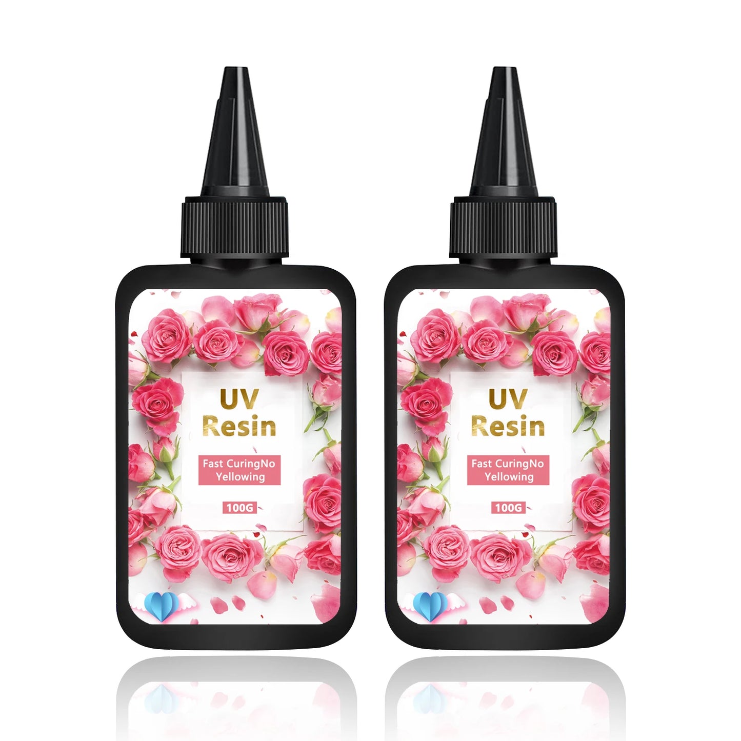 Crystal Clear UV Resin Hard Glue for Jewelry Making Ultraviolet Curing Epoxy Silicone Mold Tool