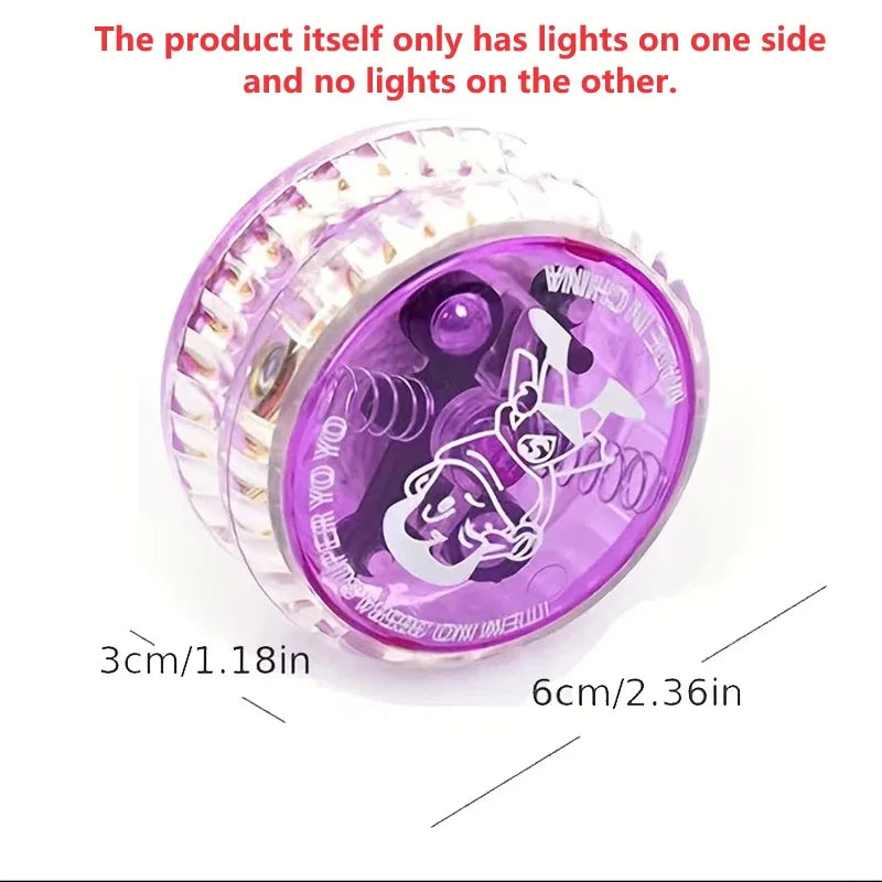 3Pcs Luminous Yo-yo Ball for Kids Light Up Playtime