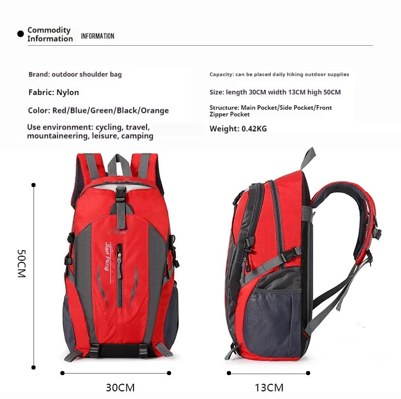 Outdoor Travel Backpack Big Capacity Fashion Sport Backpack