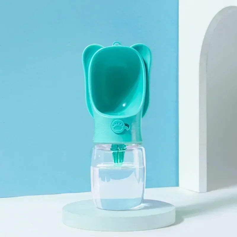 Portable Pet Hydration Bottle with Detachable Bowl 2-in-1 Food and Water Solution for Dogs and Cats Ideal for Outdoor Adventures