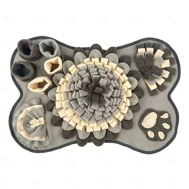 Pet Sniffing Mat for Dogs Interactive Slow Feeding Pad Durable Training Mat for Foraging Skills and Healthy Eating