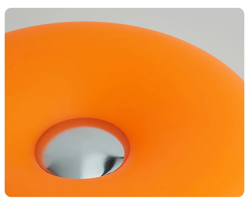 Bauhaus Table Lamp with USB Plug Modern Bedroom and Living Room Decorative Donut Ambient Light