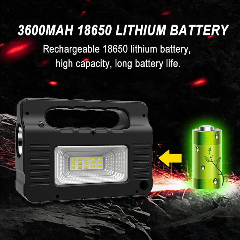 Solar Portable Lighting Solar Power Panel Generator Kit with 3 LED Bulbs for Camping and Hiking