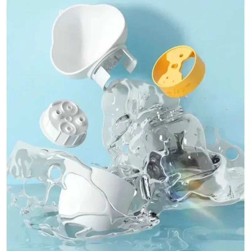 Portable Pet Hydration Bottle with Detachable Bowl 2-in-1 Food and Water Solution for Dogs and Cats Ideal for Outdoor Adventures