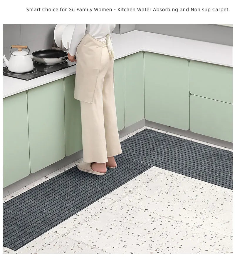 Alfombrilla cuadrada minimalista moderna: duradera, resistente a las manchas y la decoloración, base de goma antideslizante, lavable a máquina para interior y exterior