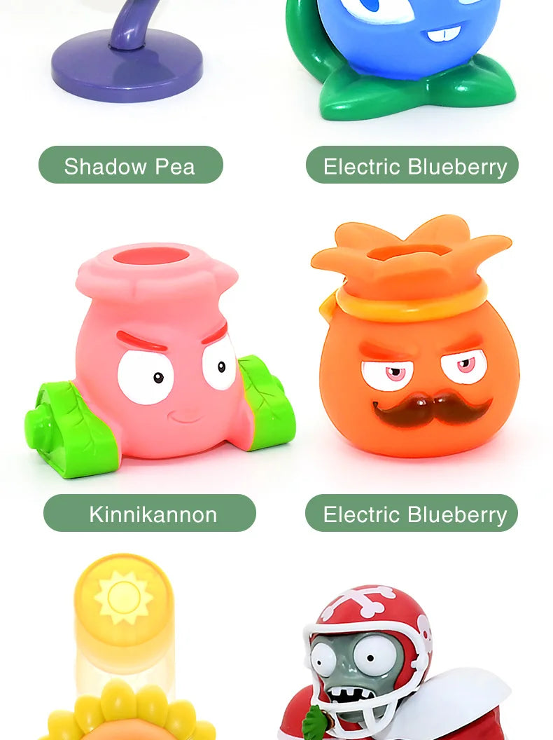 Plants vs Zombies 2 Full Set Toys Pea Shooter and Friends Role Play Action Figures for Kids