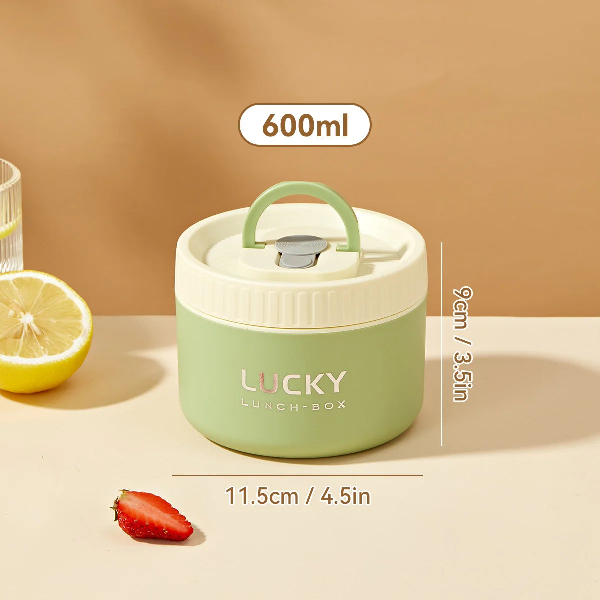 WORTHBUY Portable 304 Stainless Steel Insulated Bento Lunch Box With Thermal Bag Cutlery Leak Proof Container Set