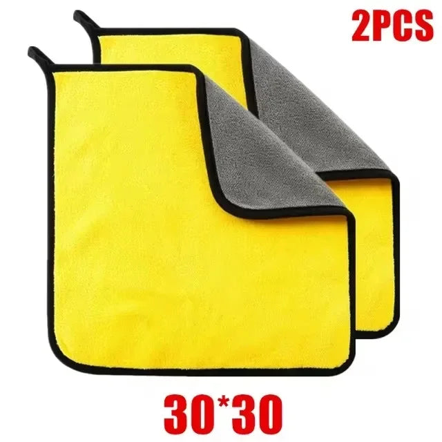 1/3/6Pcs Microfiber Car Cleaning Towels for Drying and Detailing